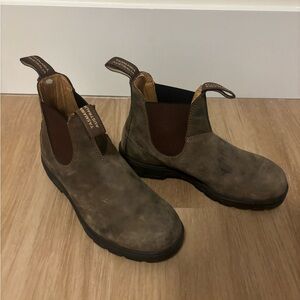Blundstone #585 Chelsea Boots Rustic Brown